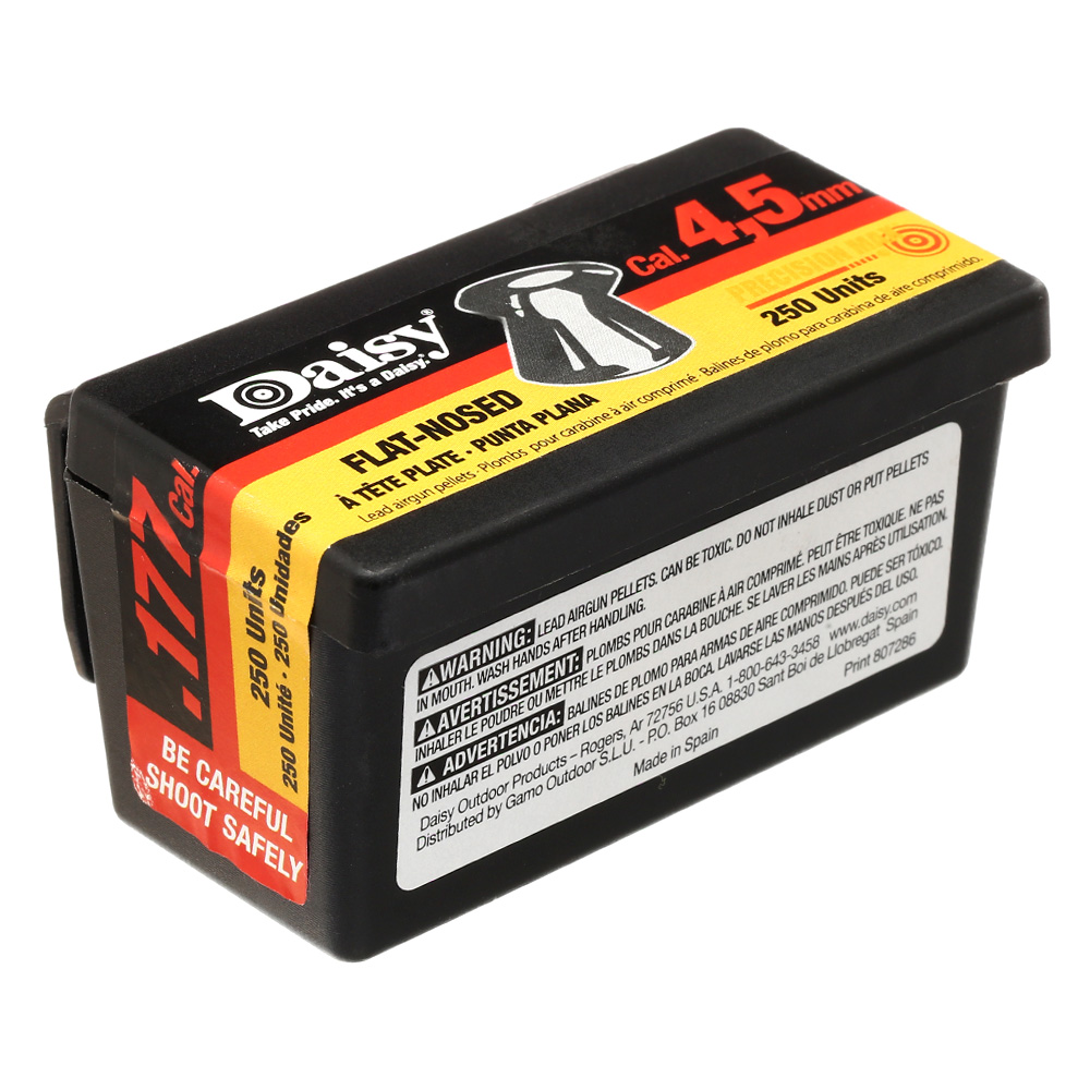 Daisy Flachkopf-Diabolos Flat Nosed Precision Max Kaliber 4,5 mm (.177) 250 St�ck Bild 1