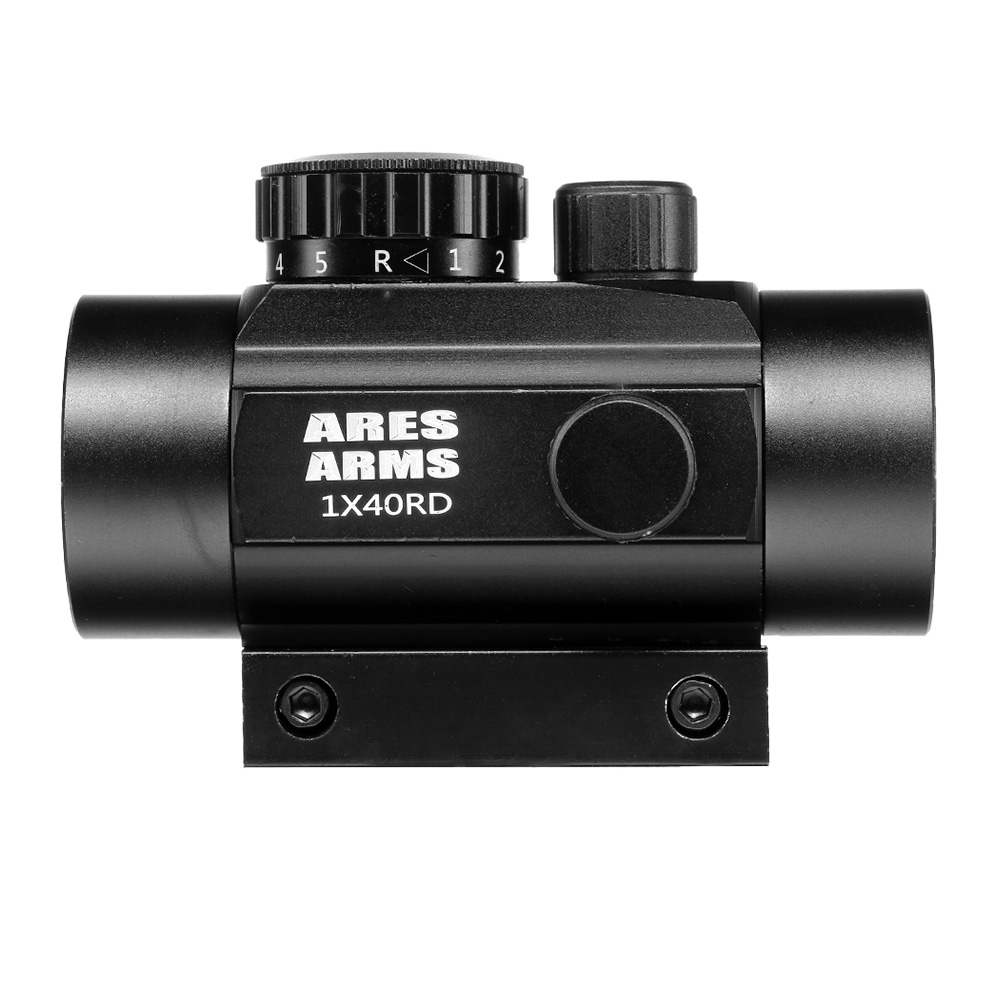 Ares Arms Red Dot 1x40 Leuchtpunktzielgerät für 11mm und Weaverschiene Bild 1