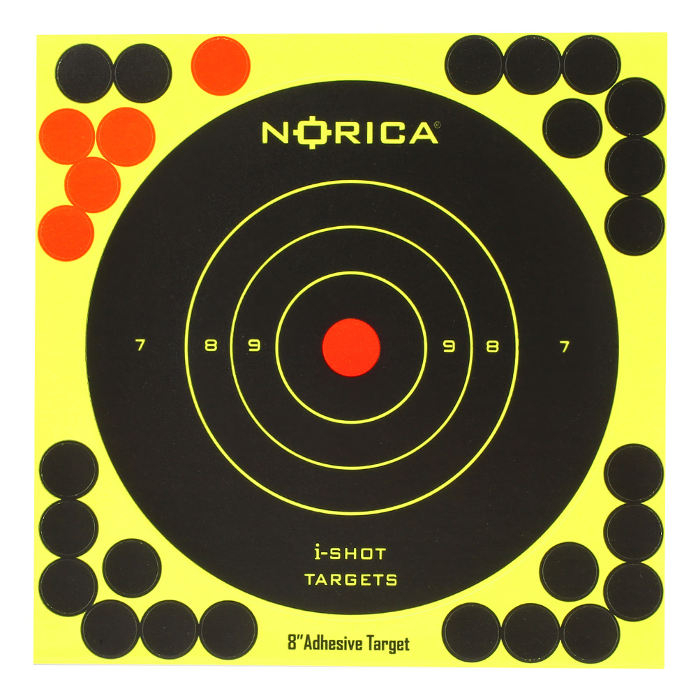 Norica Klebe-Zielscheiben i-Shot Targets 20 cm 25 Stck