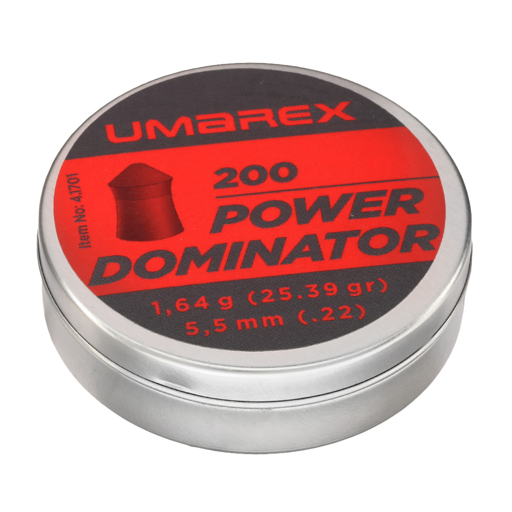 Umarex Power Dominator Diabolo Kal. 5,5mm 1,64g 200er Dose Bild 1