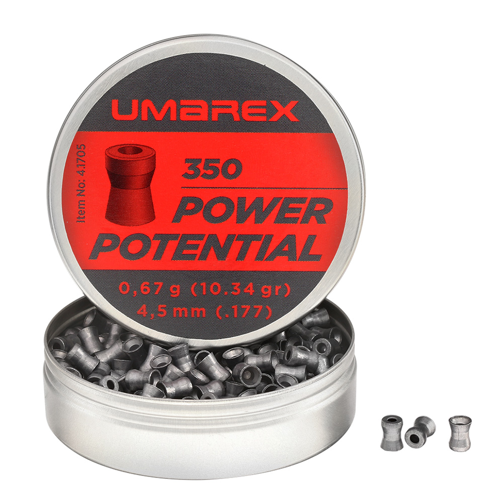 Umarex Power Potential Diabolo Kal. 4,5mm 0,67g 350er Dose