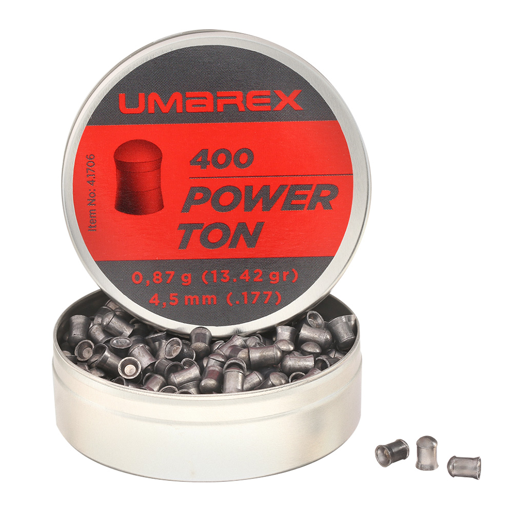 Umarex Power Ton Diabolo Kal. 4,5mm 0,87g 400er Dose