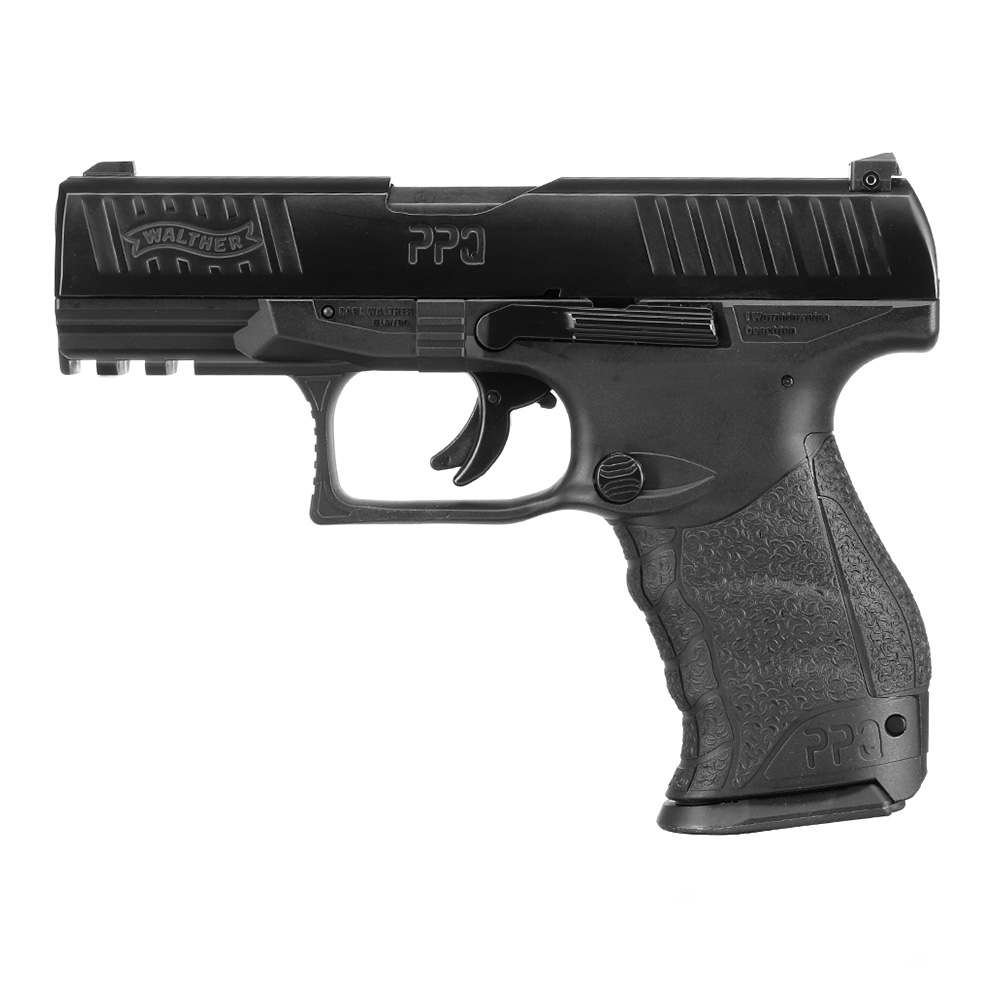 Walther PPQ M2 CO2-Luftpistole Blowback Kal. 4,5mm Diabolo Metallschlitten schwarz