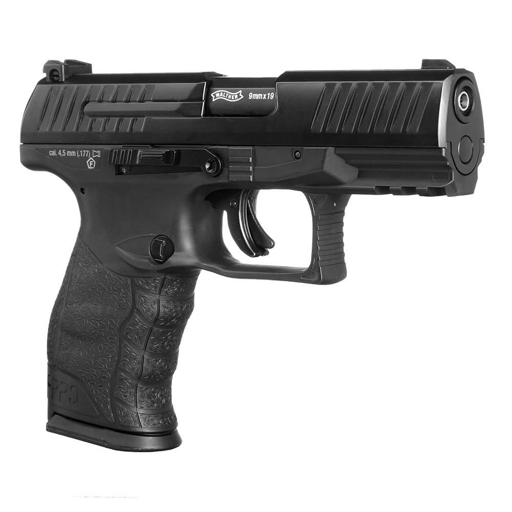 Walther PPQ M2 CO2 Luftpistole Blowback Kal. 4,5mm Diabolo Metallschlitten schwarz Bild 7