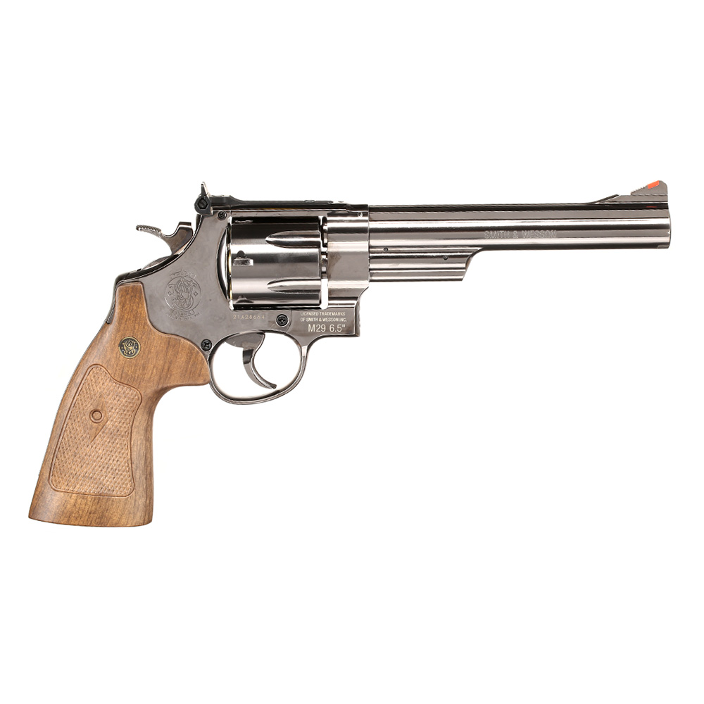 Smith & Wesson M29 Revolver .44 Magnum CO2 4,5mm BB hochglanzbrniert Bild 6