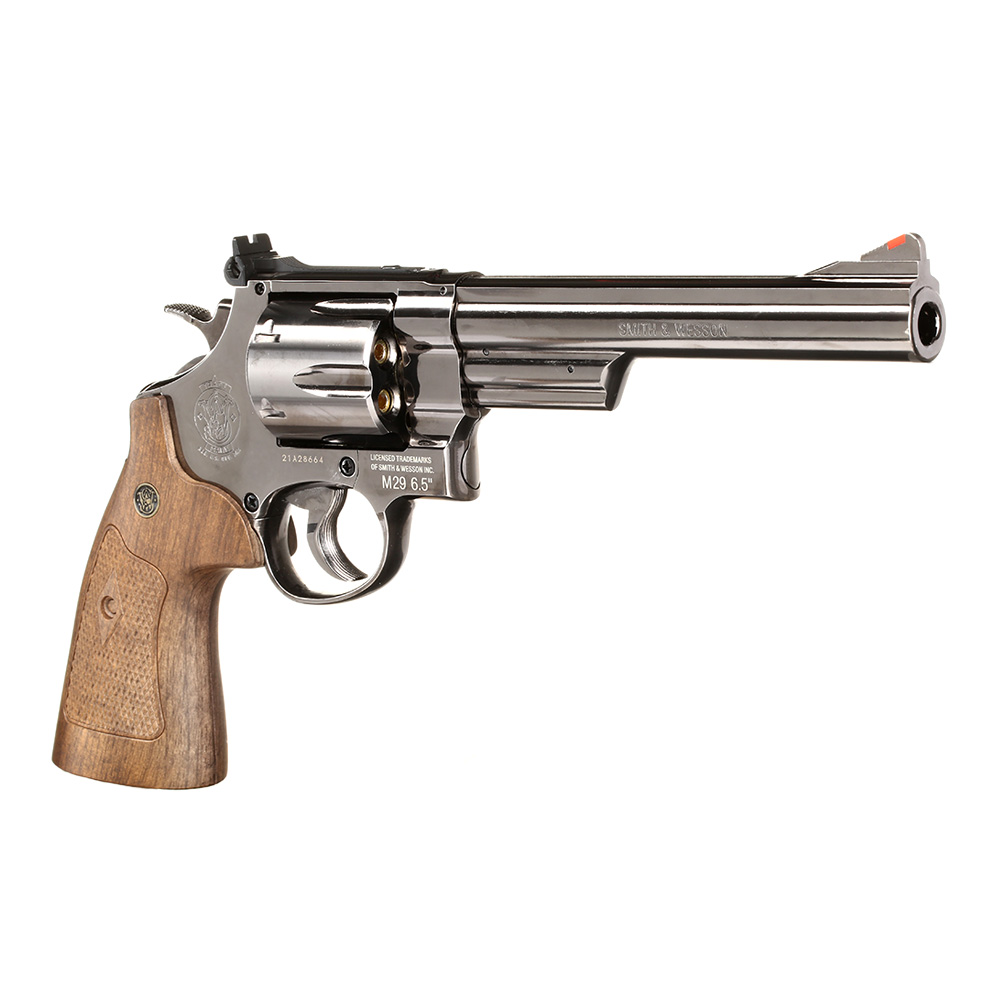 Smith & Wesson M29 Revolver .44 Magnum CO2 4,5mm BB hochglanzbrniert Bild 7