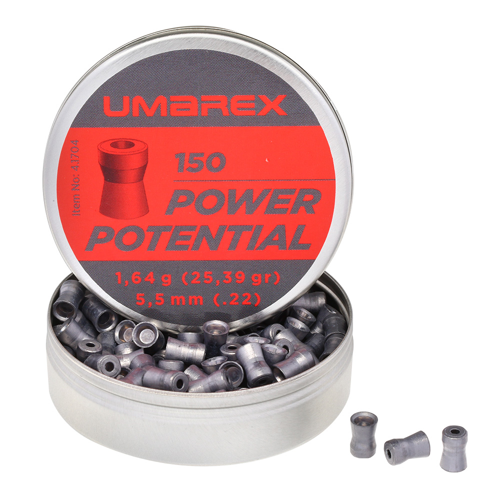 Umarex Power Potential Diabolo Kal. 5,5mm 1,64g 150er Dose