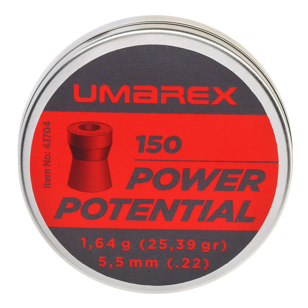 Umarex Power Potential Diabolo Kal. 5,5mm 1,64g 150er Dose Bild 3