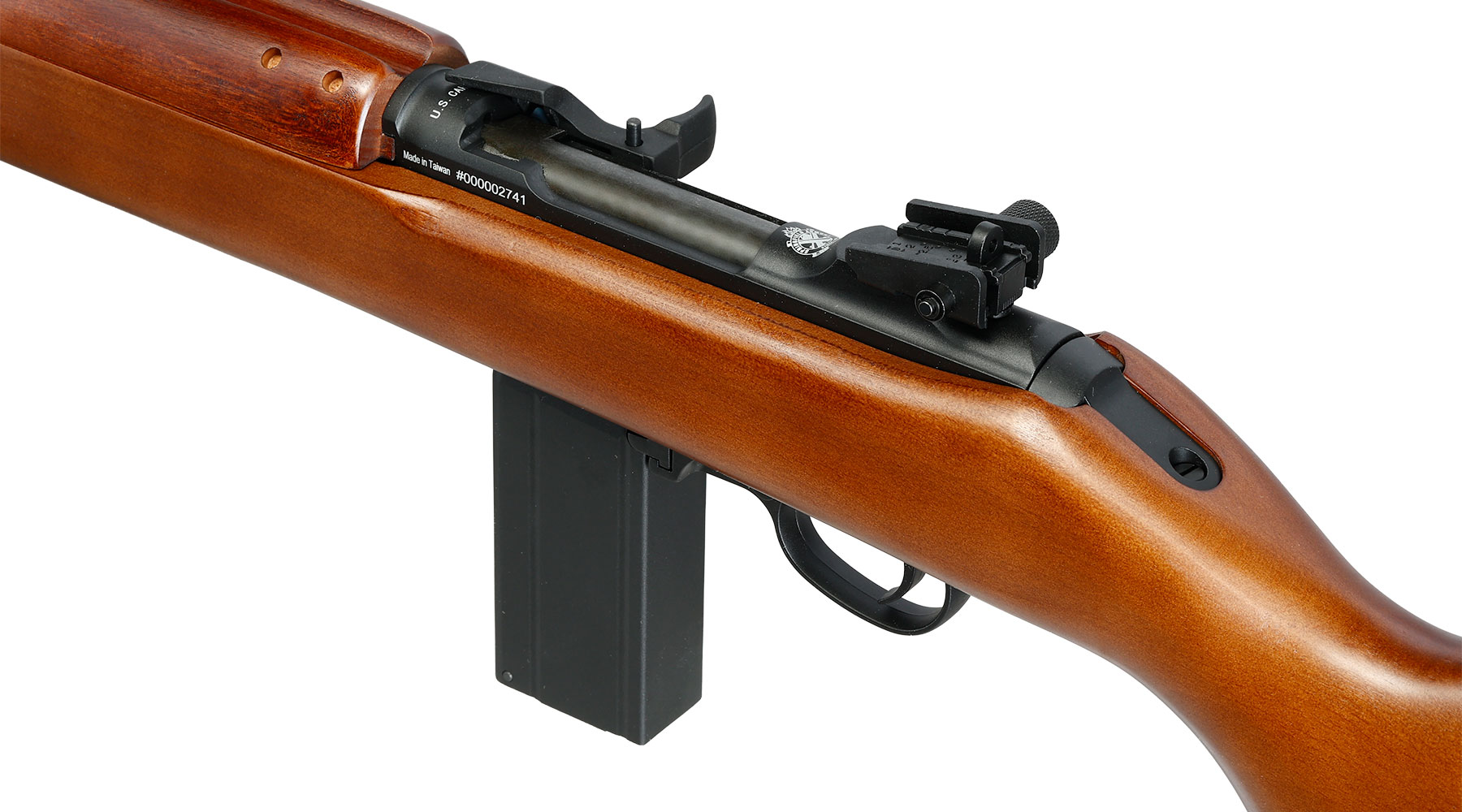Springfield M1 Carbine CO2 Luftgewehr 4,5 mm BB Blowback Echtholzschaft Bild 3