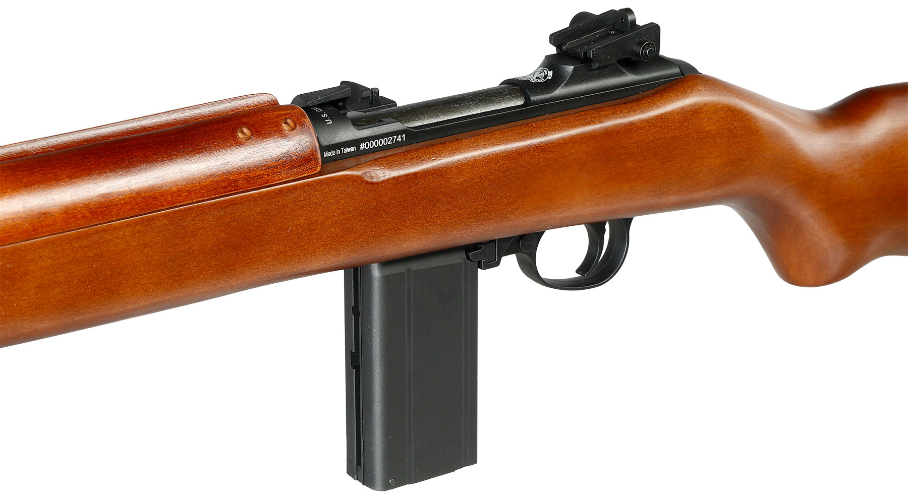 Springfield M1 Carbine CO2 Luftgewehr 4,5 mm BB Blowback Echtholzschaft Bild 6