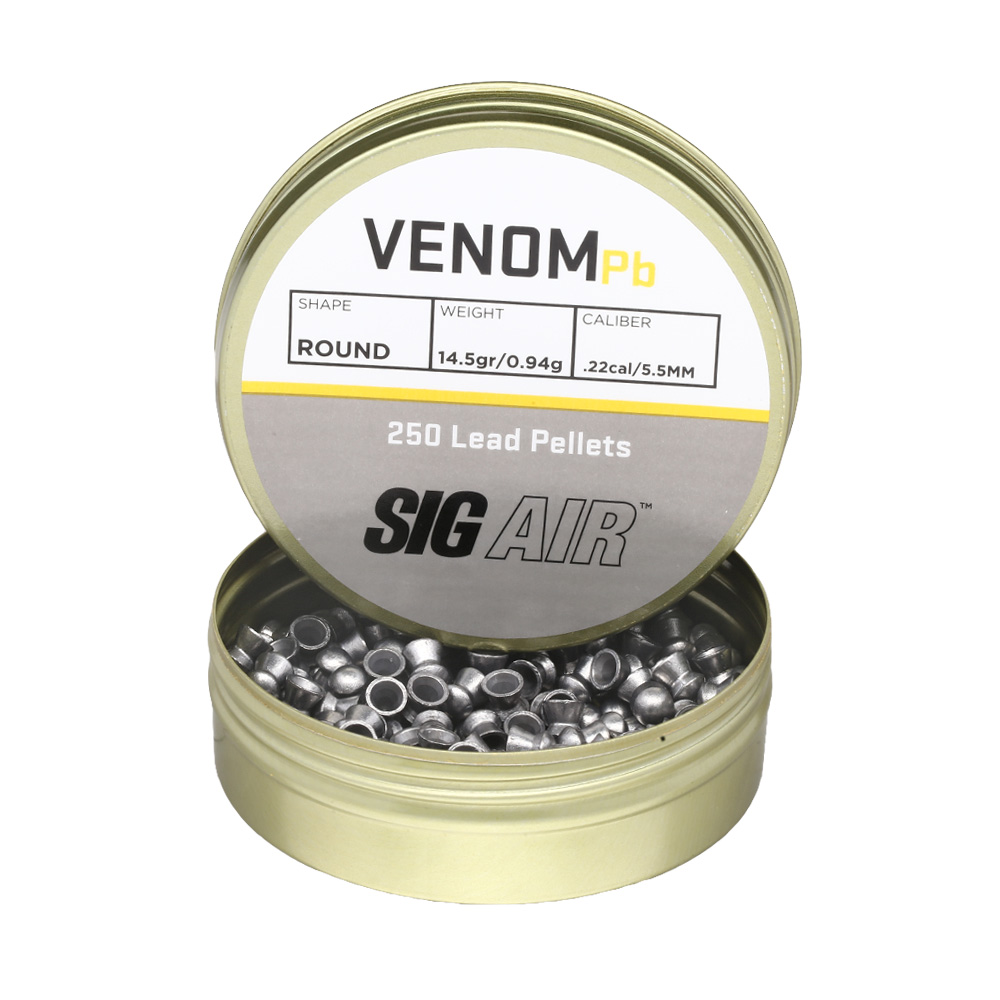 Sig Air Diabolo Venom Kal. 5,5 mm Rundkopf 0,94 g 250er Dose