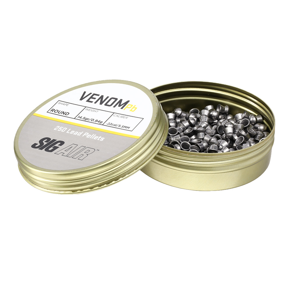 Sig Air Diabolo Venom Kal. 5,5 mm Rundkopf 0,94 g 250er Dose Bild 1