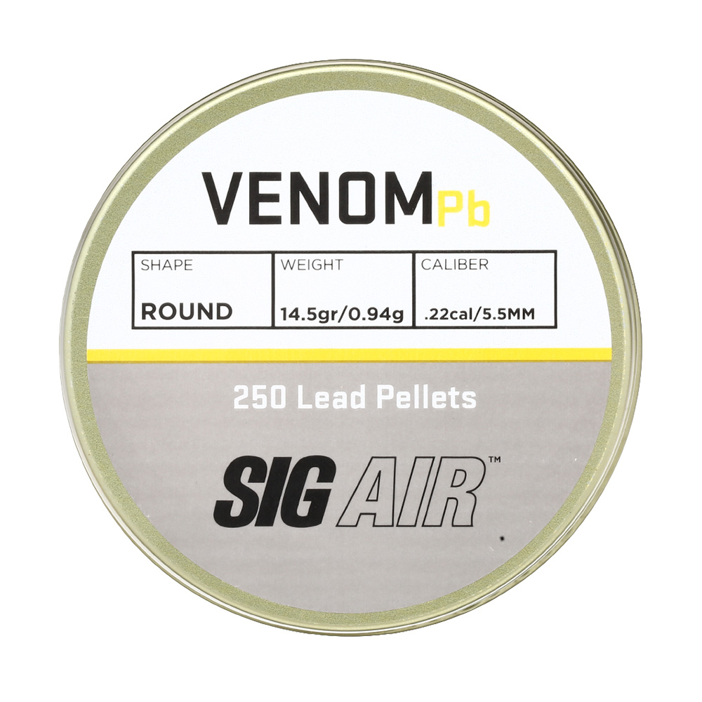Sig Air Diabolo Venom Kal. 5,5 mm Rundkopf 0,94 g 250er Dose Bild 1