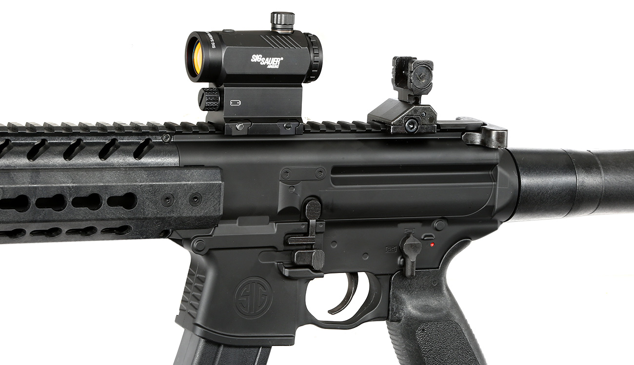Sig Sauer MCX CO2-Luftgewehr 4,5mm Diabolo inkl. SIG 20R Red Dot schwarz Bild 3