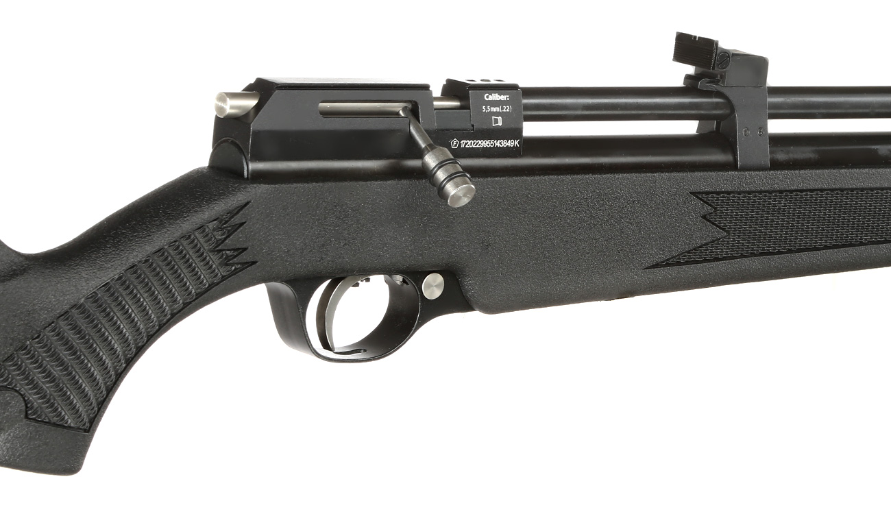 Diana Stormrider Pressluftgewehr Kal. 5,5mm Diabolo inkl. Schalldmpfer, Regulator & Magazin schwarz Bild 7