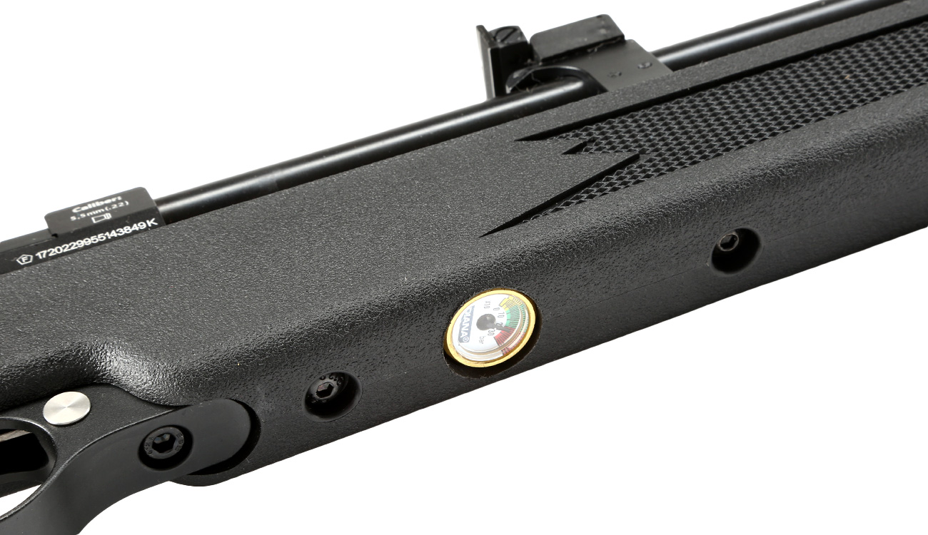 Diana Stormrider Pressluftgewehr Kal. 5,5mm Diabolo inkl. Schalldmpfer, Regulator & Magazin schwarz Bild 8