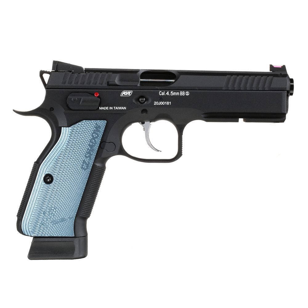 CZ Shadow 2 CO2-Luftpistole Kal. 4,5 mm Stahl-BB Vollmetall Blowback schwarz Bild 3