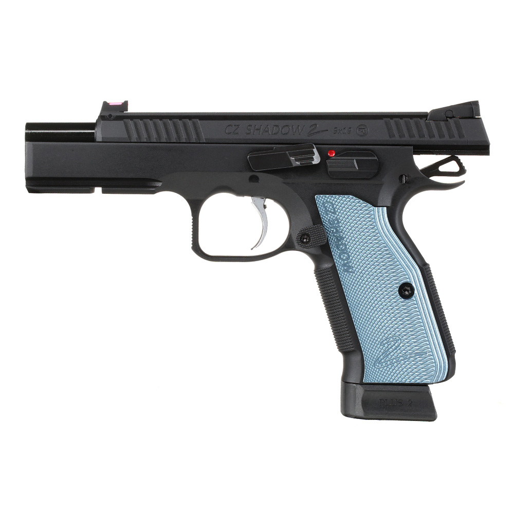 CZ Shadow 2 CO2-Luftpistole Kal. 4,5 mm Stahl-BB Vollmetall Blowback schwarz Bild 4