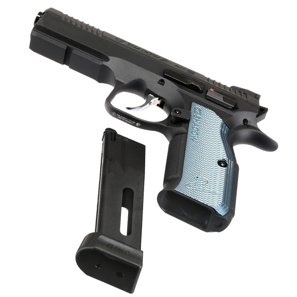 CZ Shadow 2 CO2 Luftpistole Kal. 4,5 mm BB Vollmetall Blowback schwarz Bild 5
