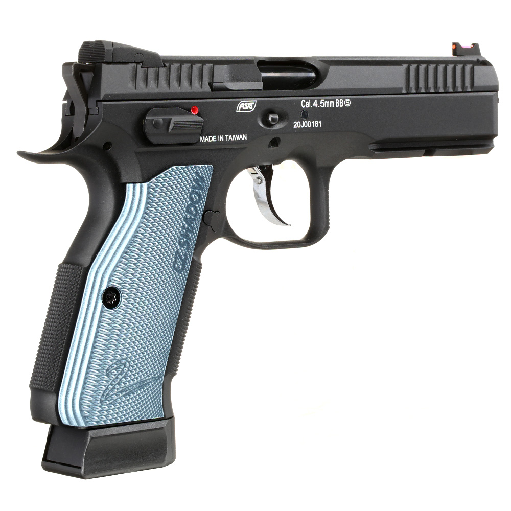 CZ Shadow 2 CO2 Luftpistole Kal. 4,5 mm BB Vollmetall Blowback schwarz Bild 7