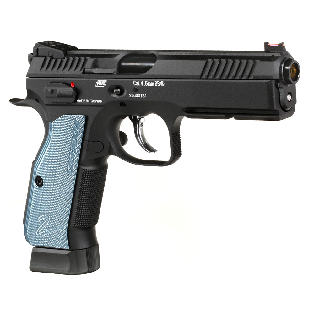 CZ Shadow 2 CO2 Luftpistole Kal. 4,5 mm BB Vollmetall Blowback schwarz Bild 8