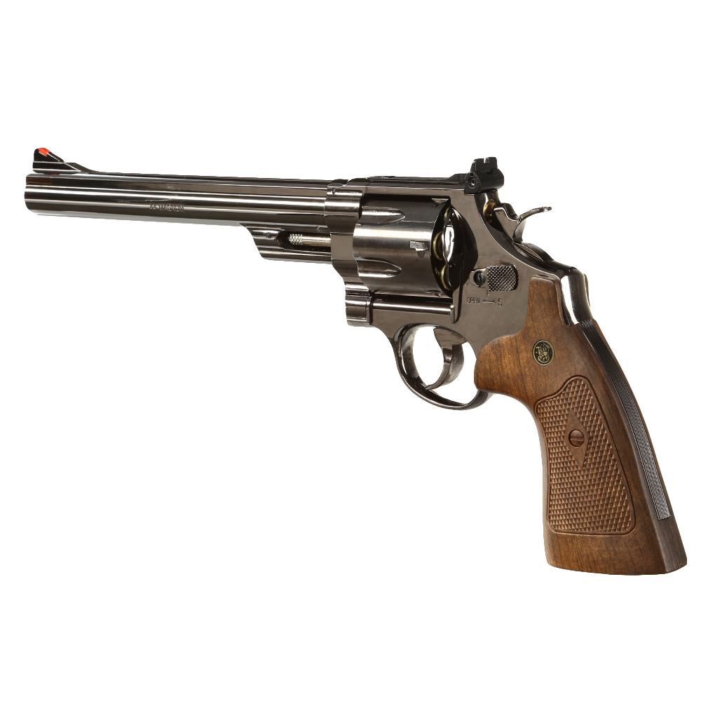 Smith & Wesson M29 CO2-Revolver .44 Magnum 4,5mm Stahl-BB Vollmetall hochglanzbrniert Bild 2
