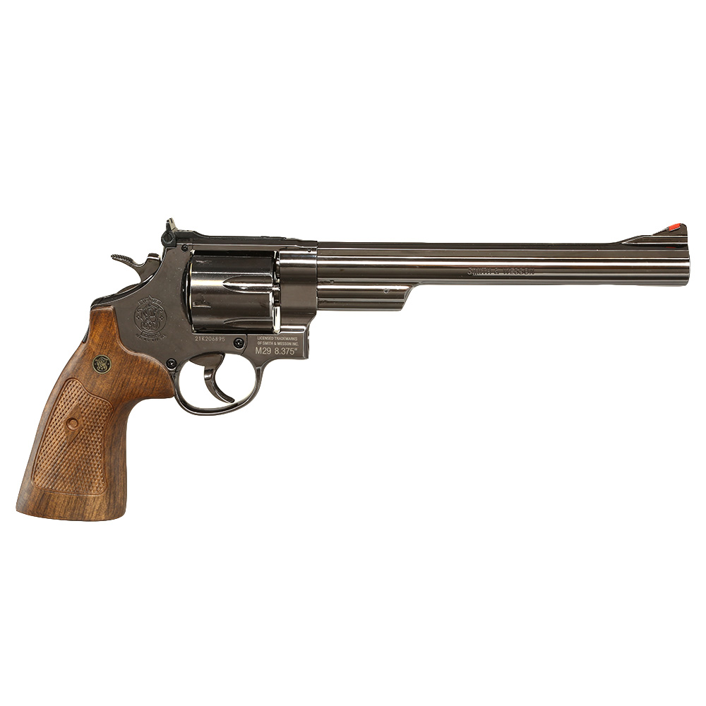 Smith & Wesson M29 CO2-Revolver .44 Magnum 4,5mm Stahl-BB Vollmetall hochglanzbrniert Bild 4