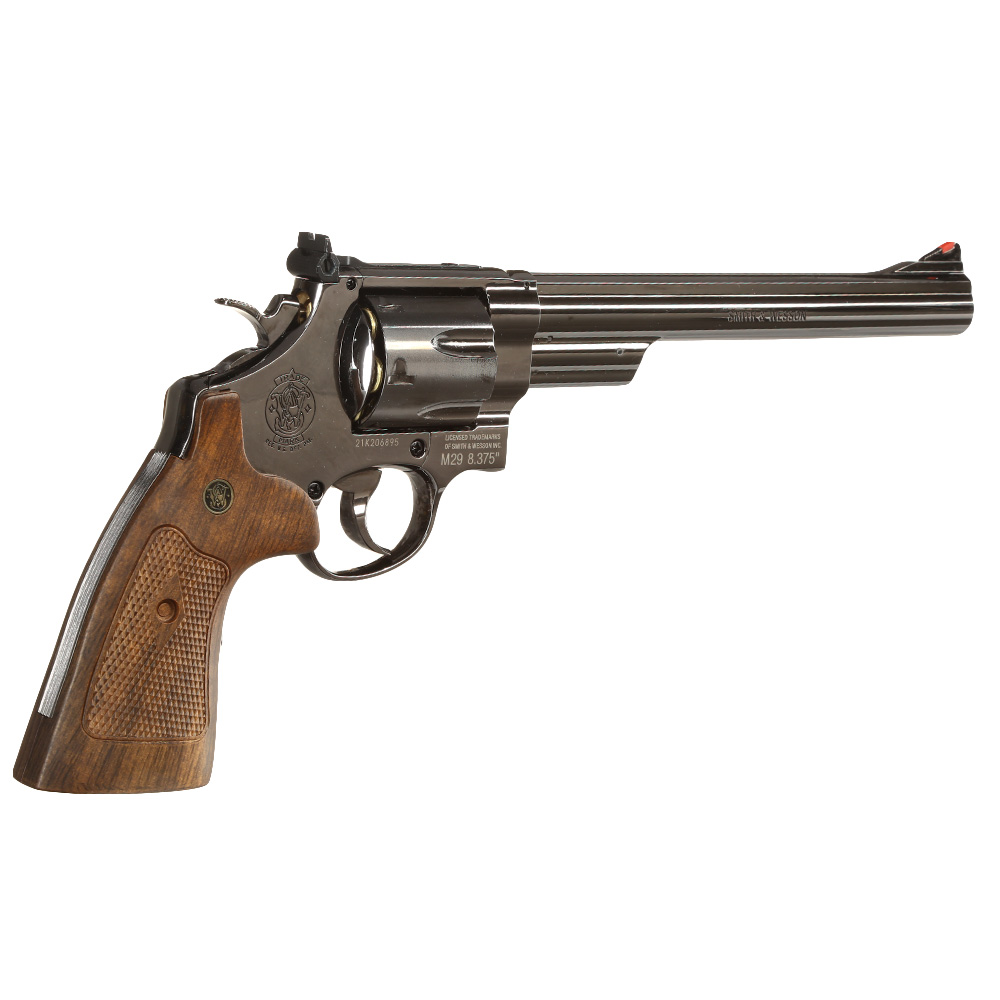 Smith & Wesson M29 CO2-Revolver .44 Magnum 4,5mm Stahl-BB Vollmetall hochglanzbrniert Bild 5