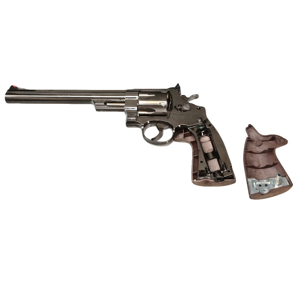 Smith & Wesson M29 CO2-Revolver .44 Magnum 4,5mm Stahl-BB Vollmetall hochglanzbrniert Bild 6