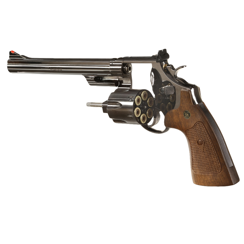 Smith & Wesson M29 CO2-Revolver .44 Magnum 4,5mm Stahl-BB Vollmetall hochglanzbrniert Bild 9