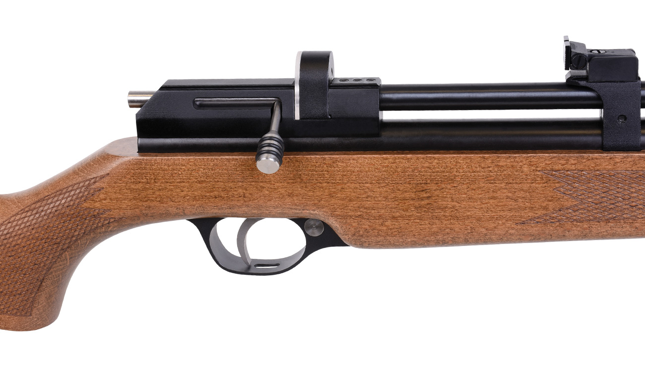 Diana Stormrider Pressluftgewehr Kal. 5,5mm Diabolo Holzschaft inkl. Schalldmpfer Bild 1