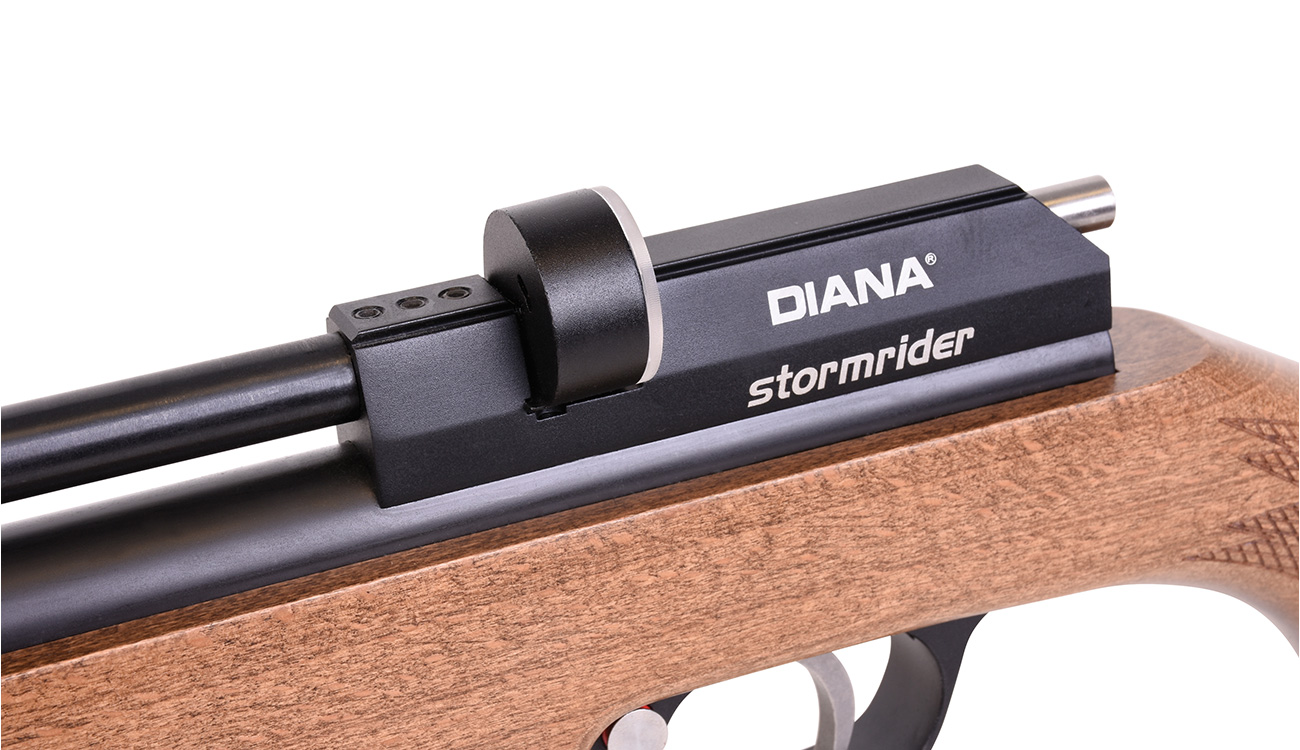 Diana Stormrider Pressluftgewehr Kal. 5,5mm Diabolo Holzschaft inkl. Schalldämpfer Bild 1