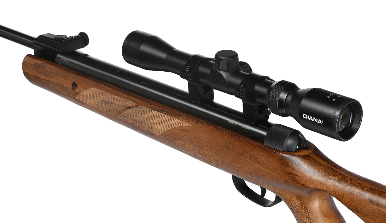 Diana 250 two-fifty Luftgewehr Kal. 5,5 mm Diabolo Knicklauf Holzschaft inkl. Zielfernrohr 3-9x32 Bild 6