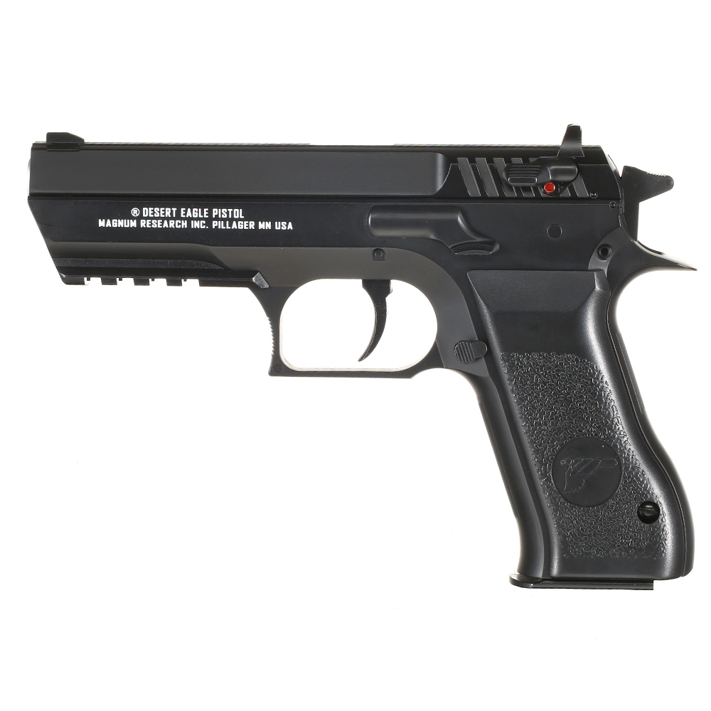 Baby Desert Eagle CO2 Luftpistole Kal. 4,5mm BB Non Blowback Metallschlitten schwarz