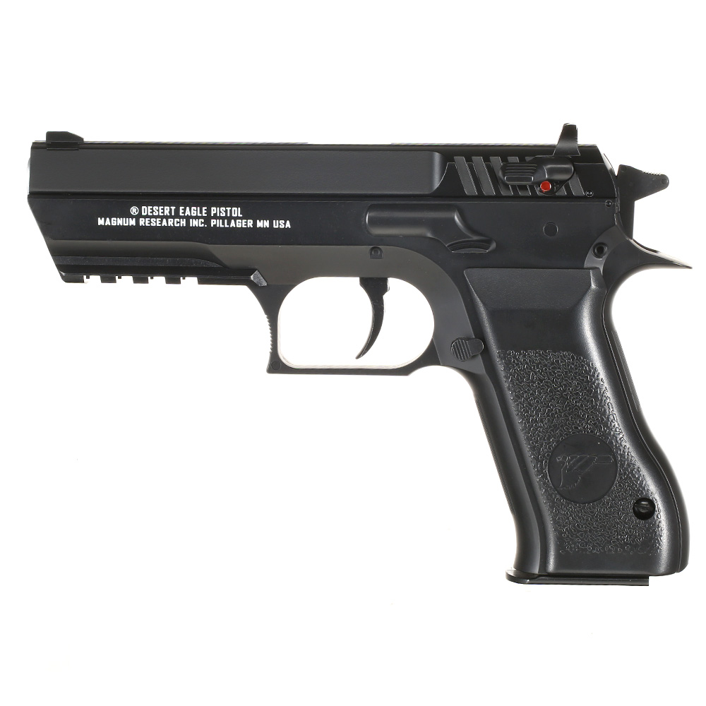 Baby Desert Eagle CO2-Luftpistole Kal. 4,5mm Stahl-BB NBB Metallschlitten schwarz