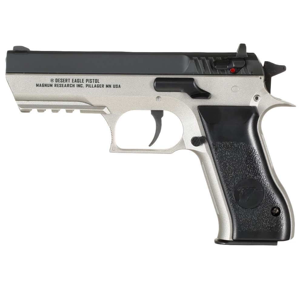 Baby Desert Eagle CO2 Luftpistole Kal. 4,5mm BB Non Blowback Metallschlitten bicolor