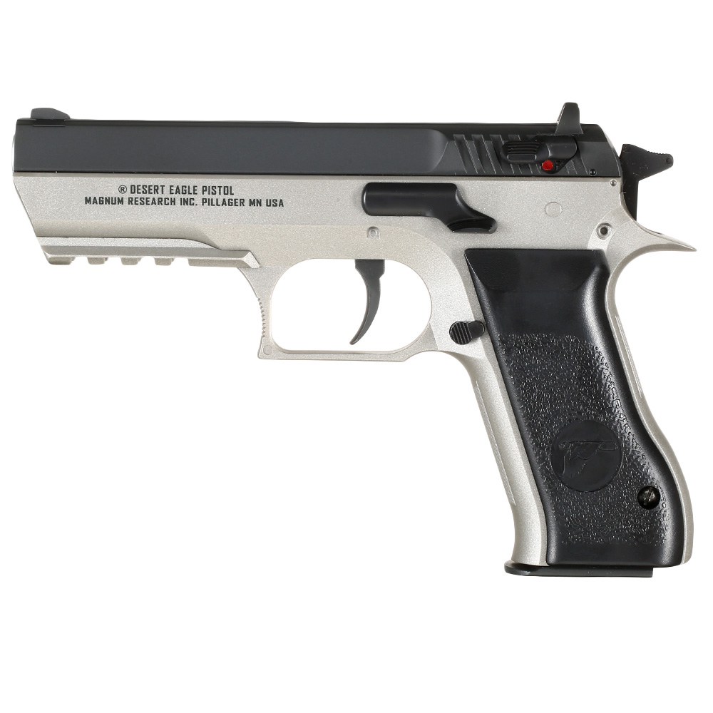 Baby Desert Eagle CO2-Luftpistole Kal. 4,5mm Stahl-BB NBB Metallschlitten bicolor