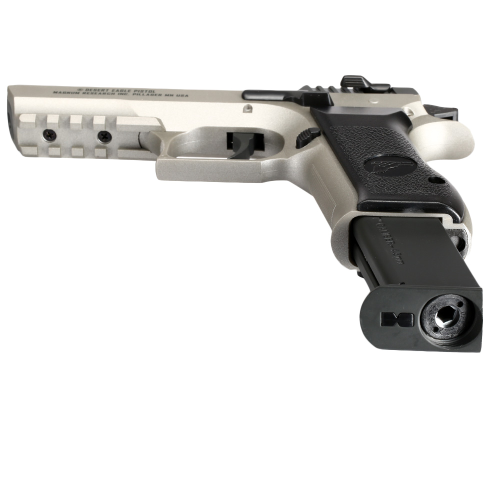 Baby Desert Eagle CO2 Luftpistole Kal. 4,5mm BB Non Blowback Metallschlitten bicolor Bild 5