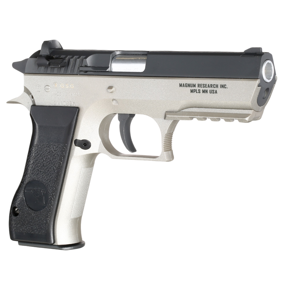 Baby Desert Eagle CO2-Luftpistole Kal. 4,5mm Stahl-BB NBB Metallschlitten bicolor Bild 6