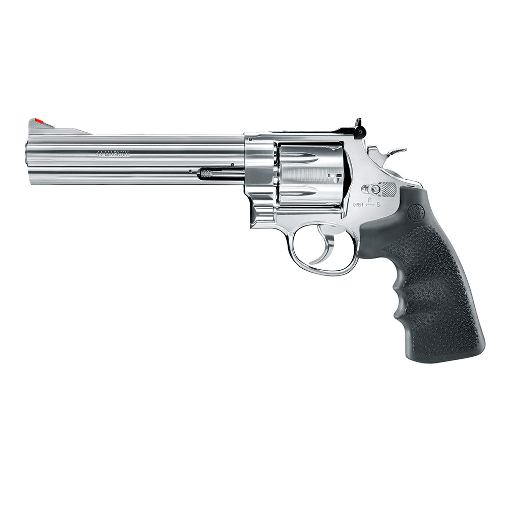 Smith & Wesson 629 Classic CO2-Revolver 6,5 Zoll 4,5mm Stahl-BB Vollmetall chrom/schwarz