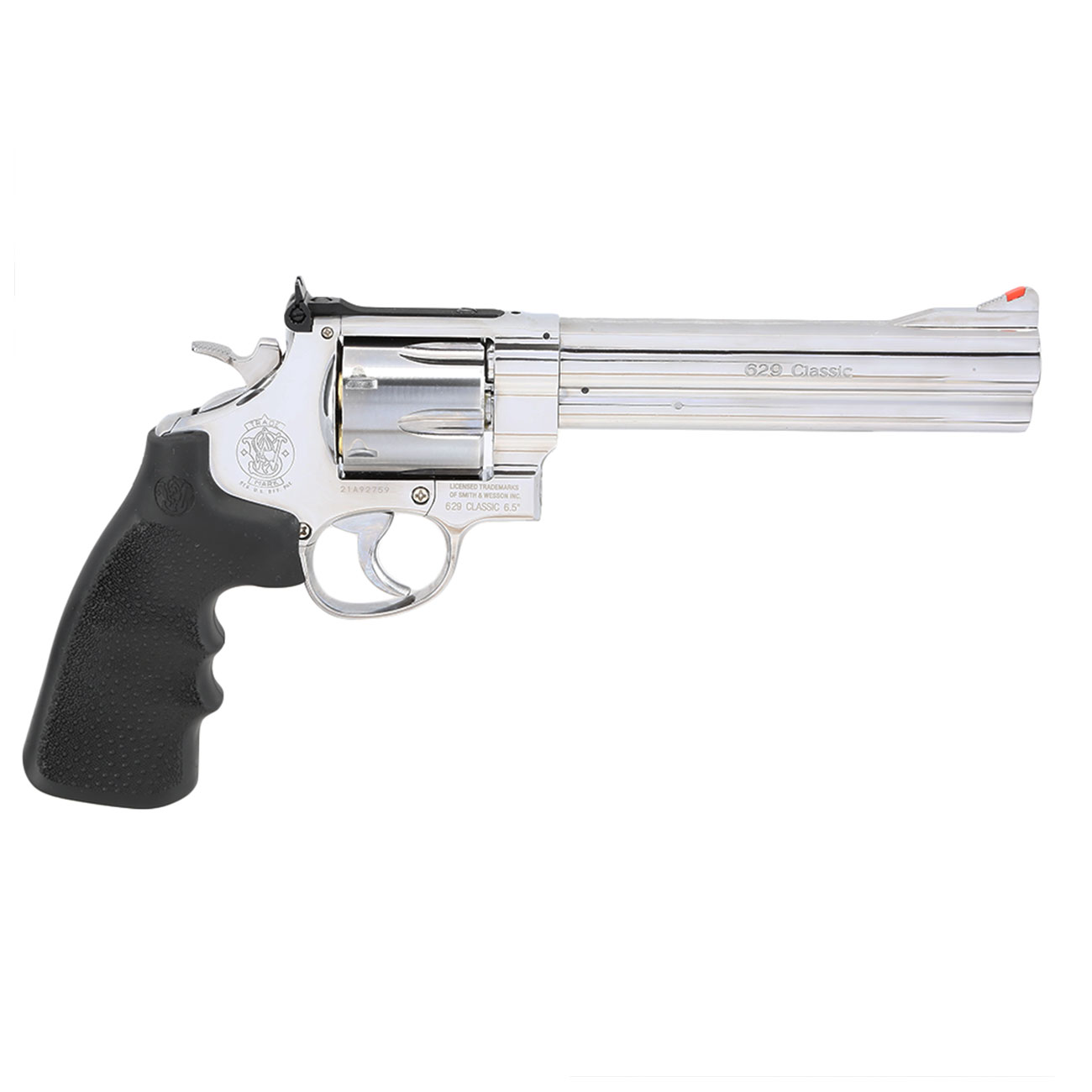 Smith & Wesson 629 Classic CO2-Revolver 6,5 Zoll 4,5mm Stahl-BB Vollmetall chrom/schwarz Bild 4