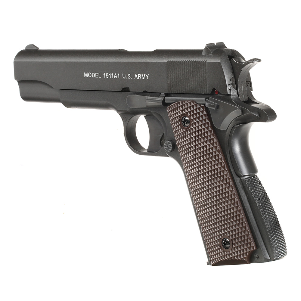 Auto-Ordnance/KWC 1911 CO2-Luftpistole Kal. 4,5mm Diabolo Metallschlitten grau Bild 1