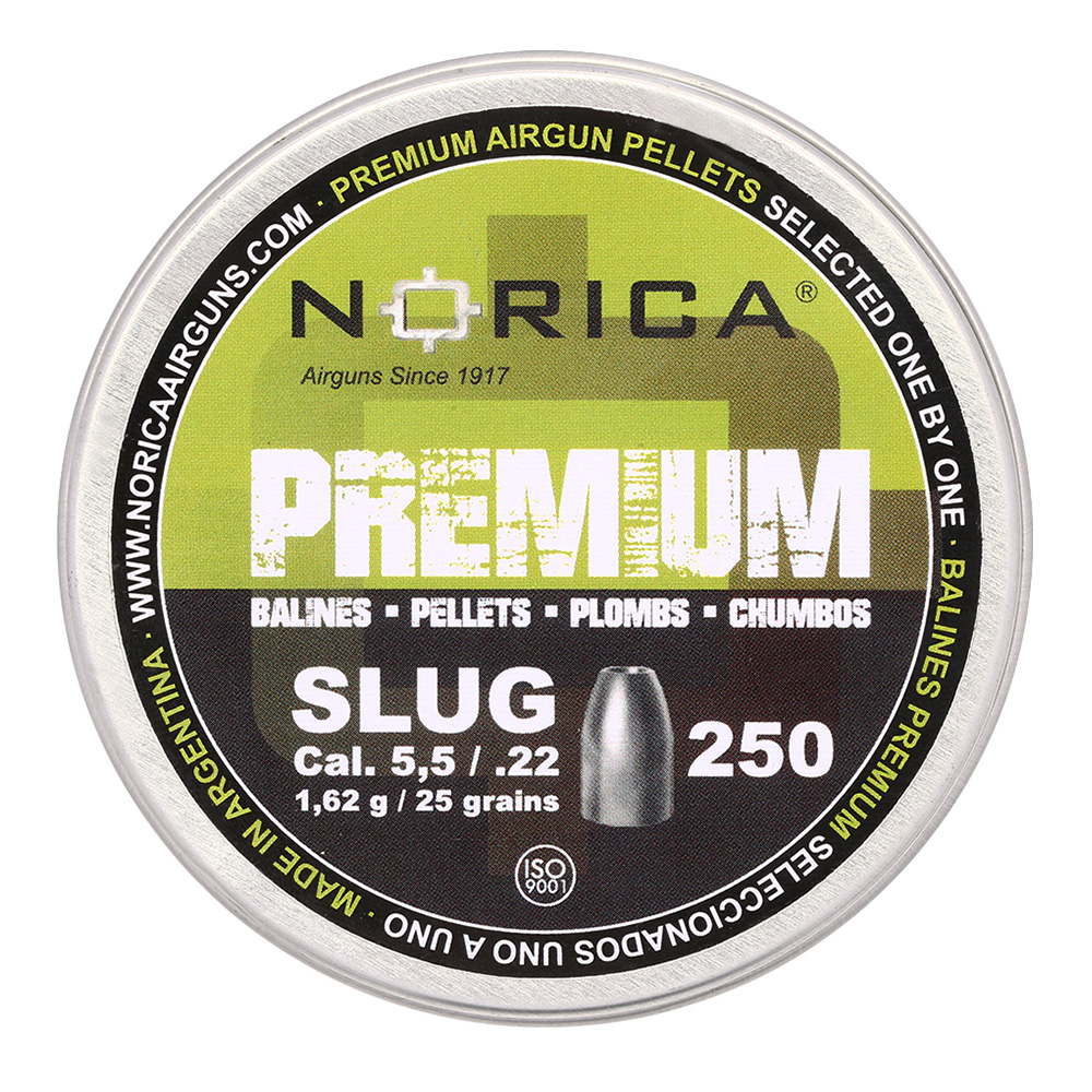 Norica Premium Diabolo Slug Kal. 5,5mm Hohlspitz 1,62g 250er Dose Bild 3