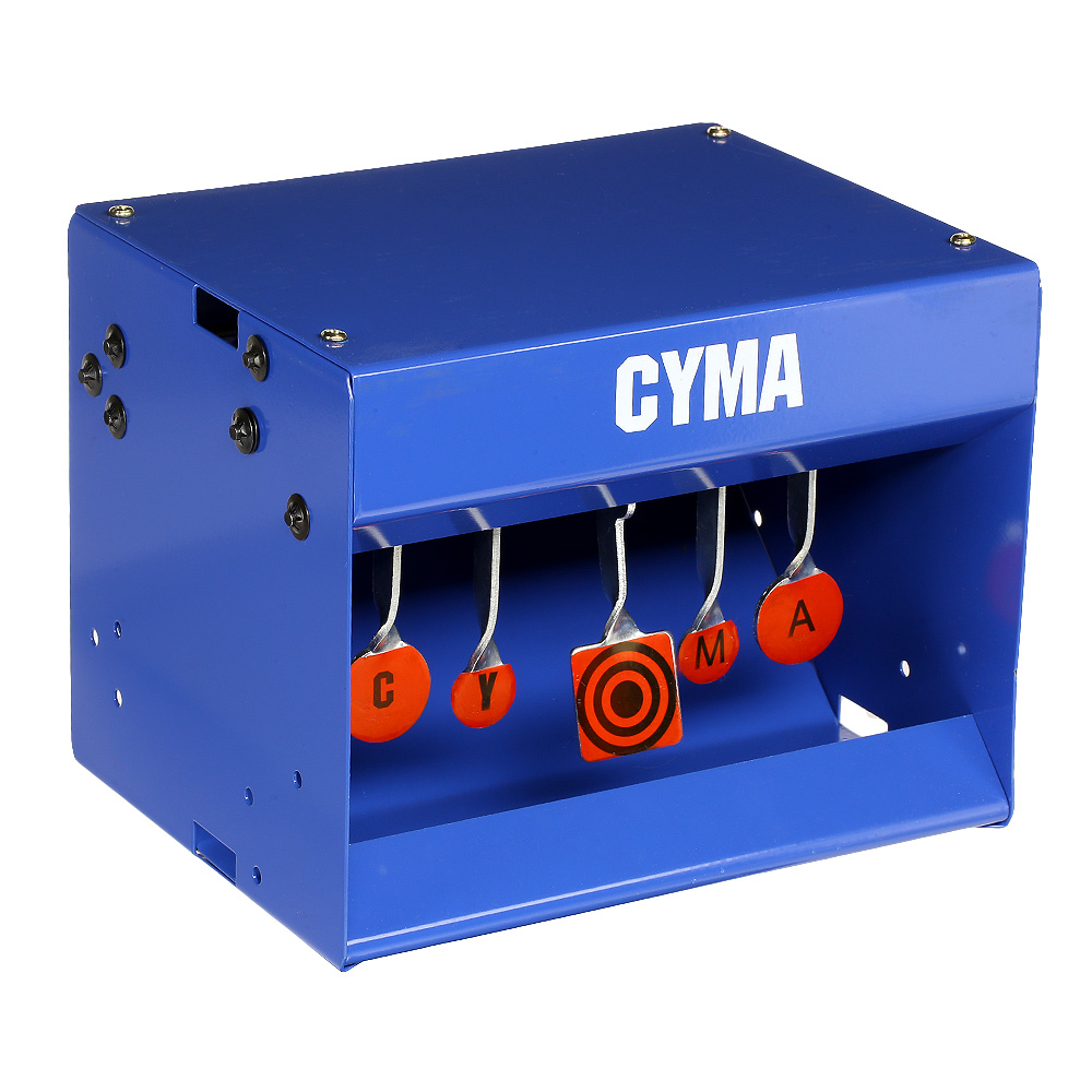 Cyma Zielkasten Zero - Auto-Mechanisches Airsoft Stahl Target blau