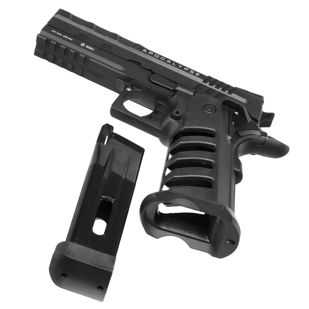 NxWerks NX1911 Apocalypse CO2 Luftpistole Kal. 4,5mm BB Metallschlitten Blowback schwarz Bild 7