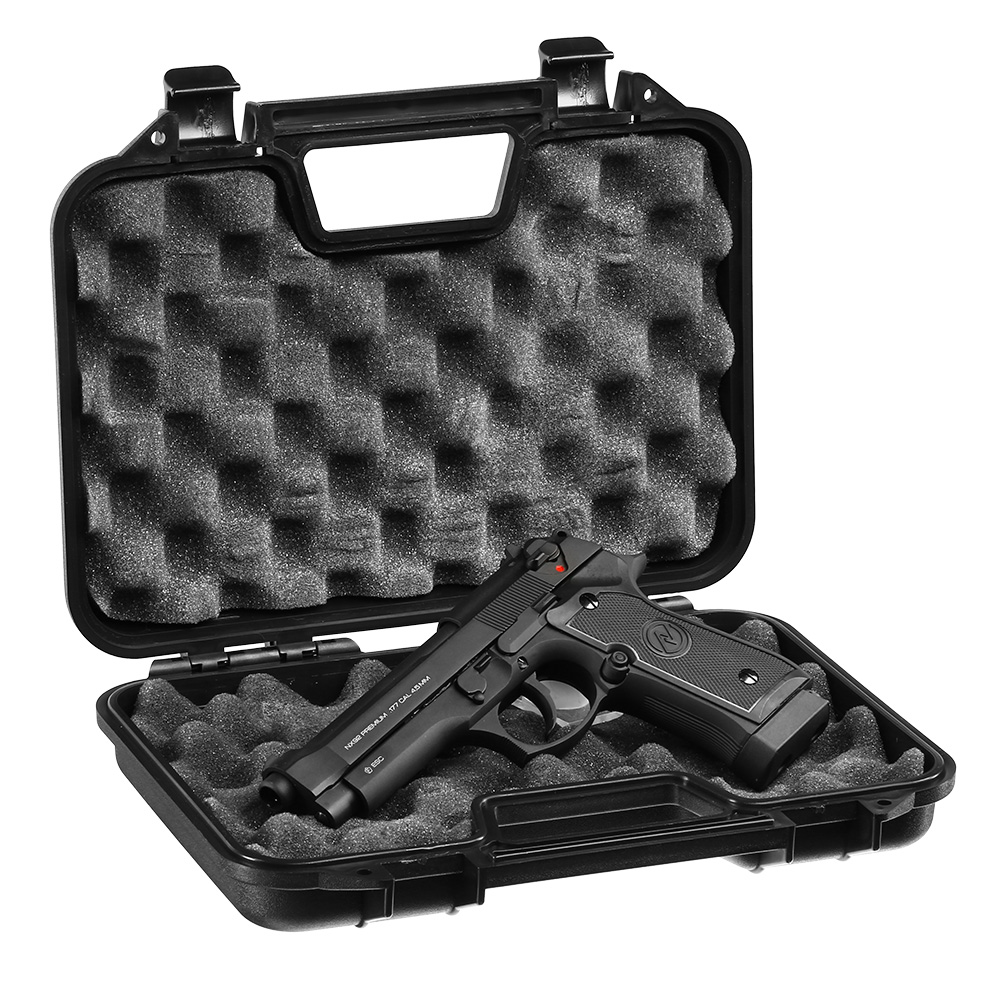 NxWerks NX 92 Premium CO2-Luftpistole Kal. 4,5mm Stahl-BB Blowback Metallschlitten schwarz Bild 8
