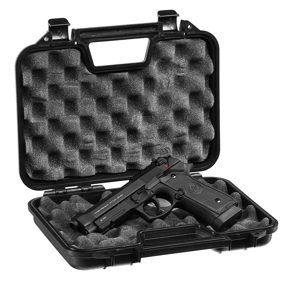 NxWerks NX 92 Commando CO2 Luftpistole Kal. 4,5mm BB Metallschlitten Blowback schwarz Bild 8