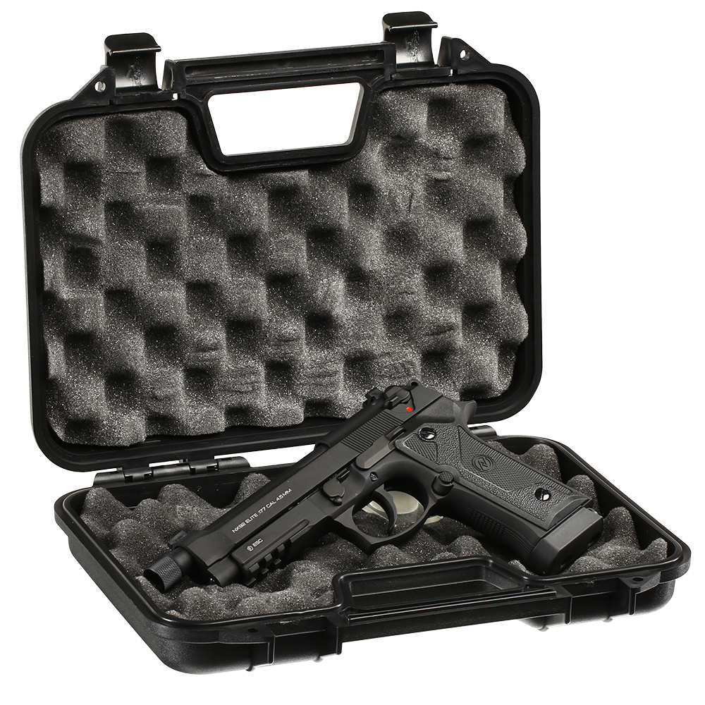 NxWerks NX 92 Elite CO2-Luftpistole Kal. 4,5mm Stahl-BB Blowback Metallschlitten schwarz Bild 8