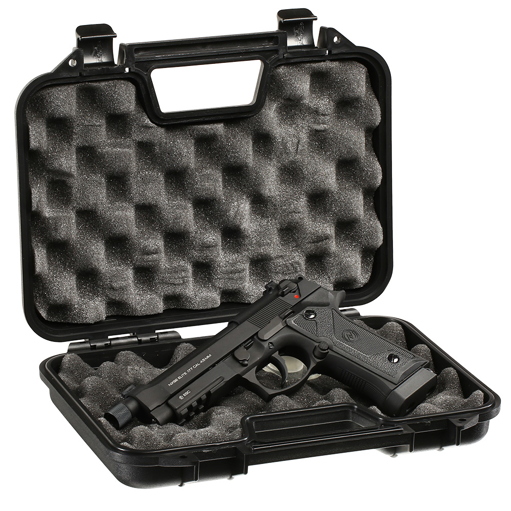 NxWerks NX 92 Elite CO2 Luftpistole Kal. 4,5mm BB Blowback Metallschlitten schwarz Bild 8