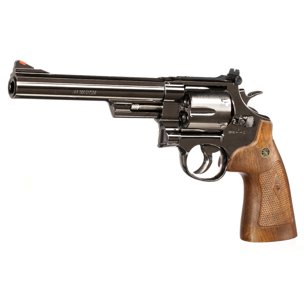 Smith & Wesson M29 Revolver 6,5 .44 Magnum CO2 4,5mm Diabolo hochglanzbrniert Bild 1